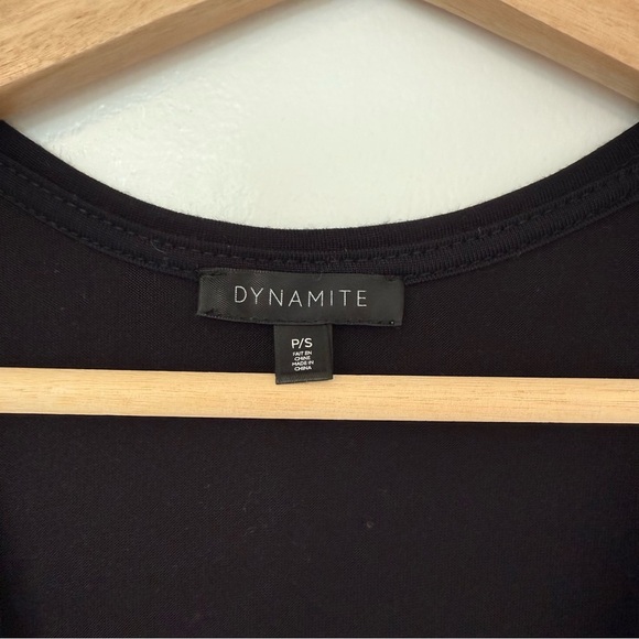 Dynamite Sleek Black Tank Top - Picture 3 of 6